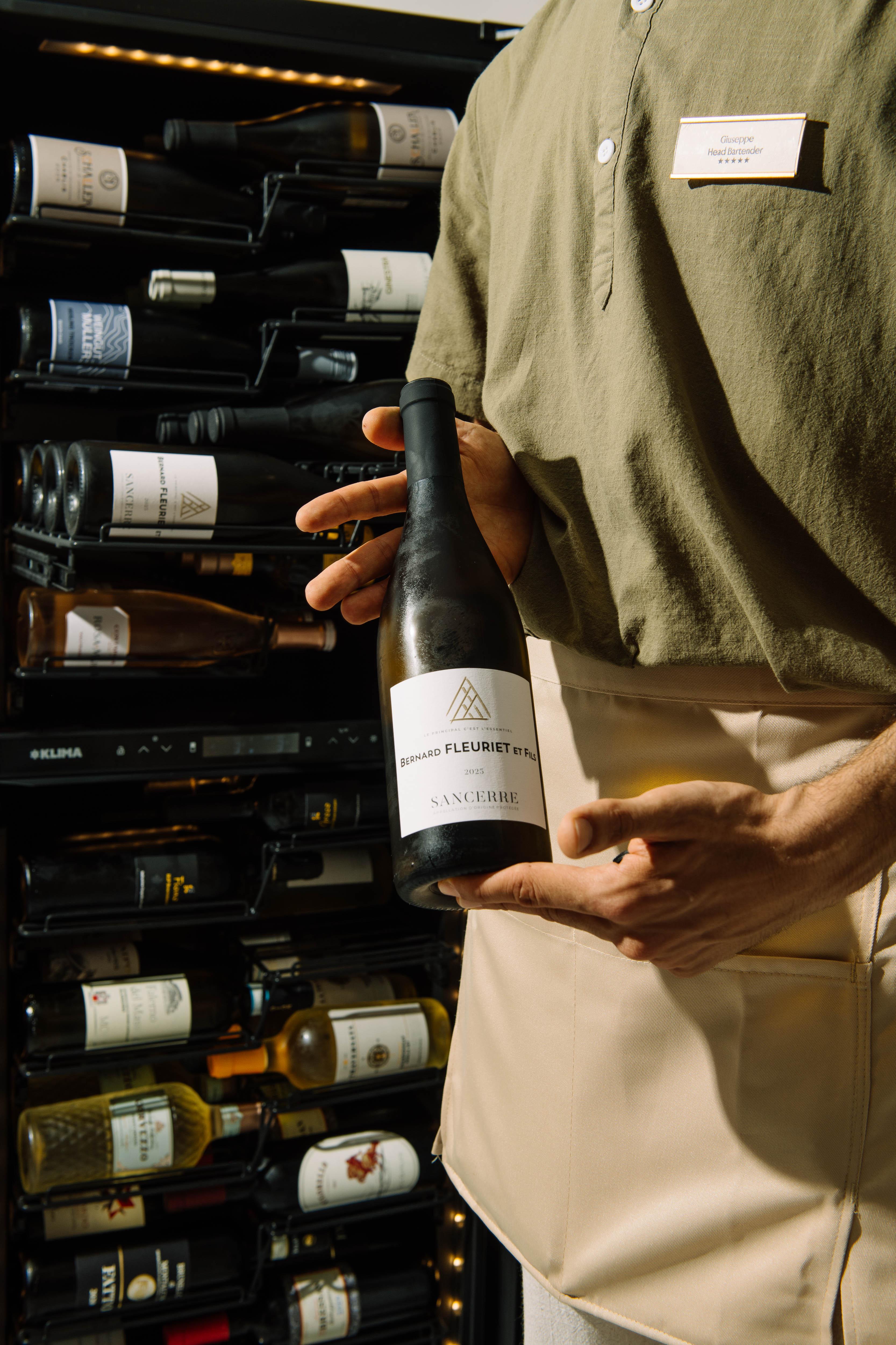 Wine and Sparkling Wine Cellar | Grand Hotel Le Château